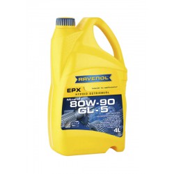 Olej MTF EPX (4L) SAE 80W90  API GL-5  FORD SQ-M2C9002-A  MAN 342 TYP M1