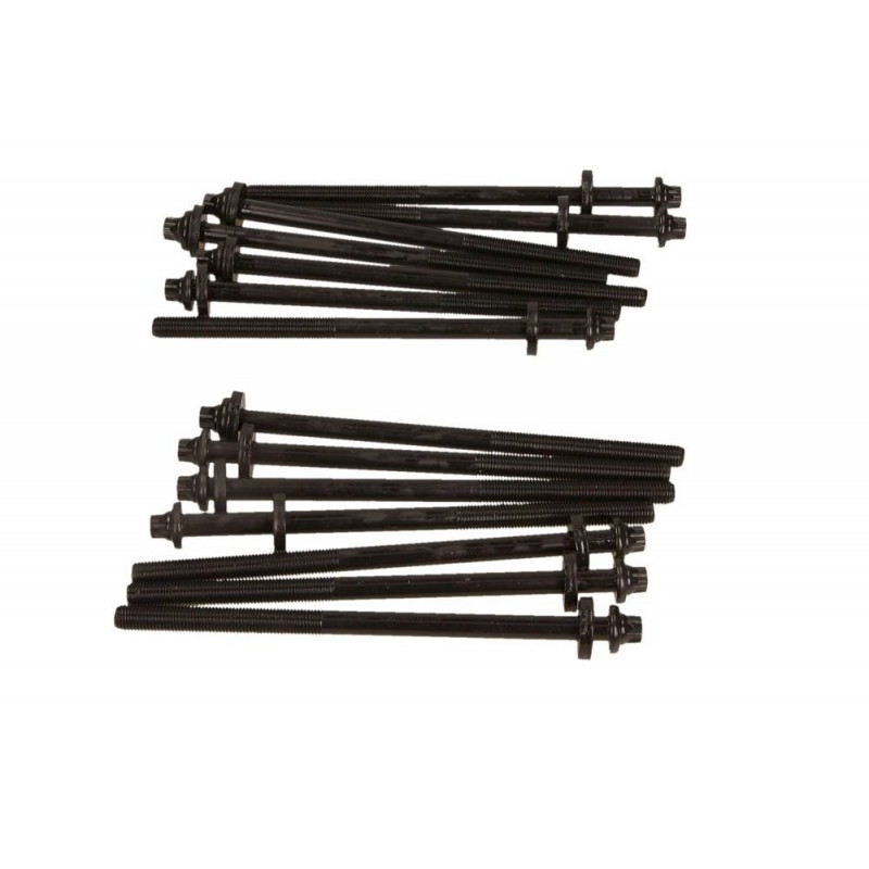 Zestaw śrub głowicy cylindrów pasuje do: BMW 3 (E90), 3 (E91), 3 (E92), 3 (E93), 5 (E60), 5 (E61), 6 (E63), 6 (E64), 7 (E65, E