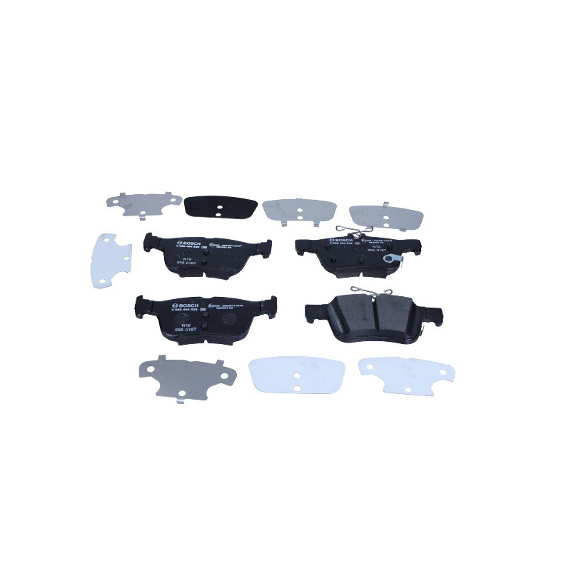 Klocek hamulcowy kpl. tył pasuje do: FORD FOCUS IV, GALAXY III, KUGA II, KUGA III, MONDEO V, S-MAX  FORD USA EDGE, FUSION 1.0-