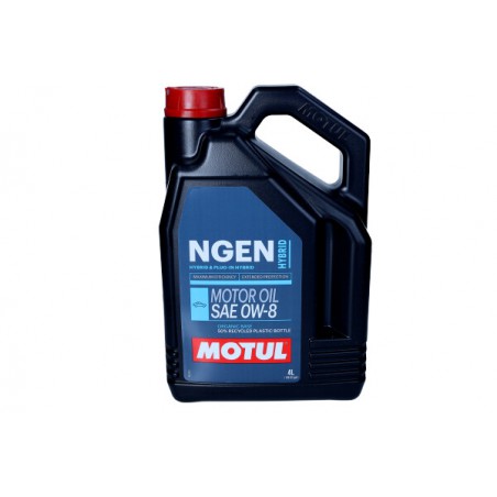 OLEJ SILNIKOWY 0W8   4L MOTUL NGEN HYBRI D