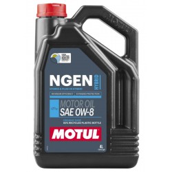 OLEJ SILNIKOWY 0W8   4L MOTUL NGEN HYBRI D