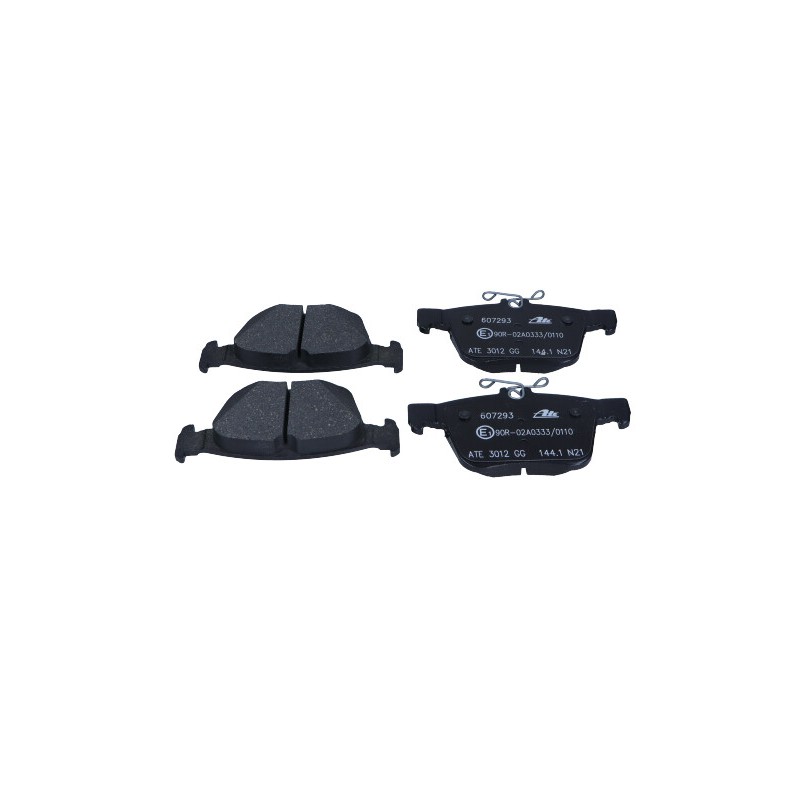 Klocek hamulcowy kpl. tył pasuje do: AUDI A3, Q2, TT  SEAT ATECA, LEON, LEON SC, LEON ST  SKODA KAROQ  VW GOLF ALLTRACK VII, G