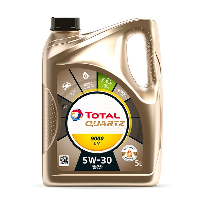 OLEJ TOTAL QUARTZ 5W30 5L 9000 NFC A5/B5 / SL/CF / WSSM2C 913 D / STJLR.03.5003