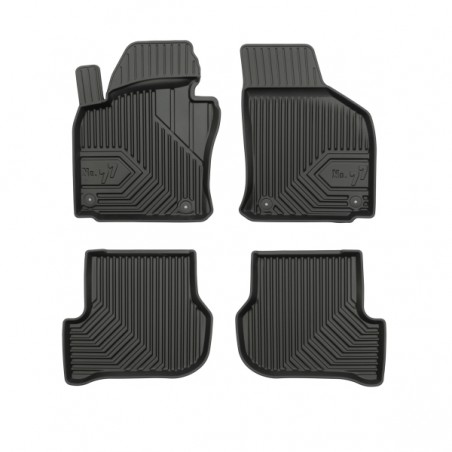 DYWANIKI ELASTOMEROWE VW  GOLF VI, SKODA OCTAVIA II
