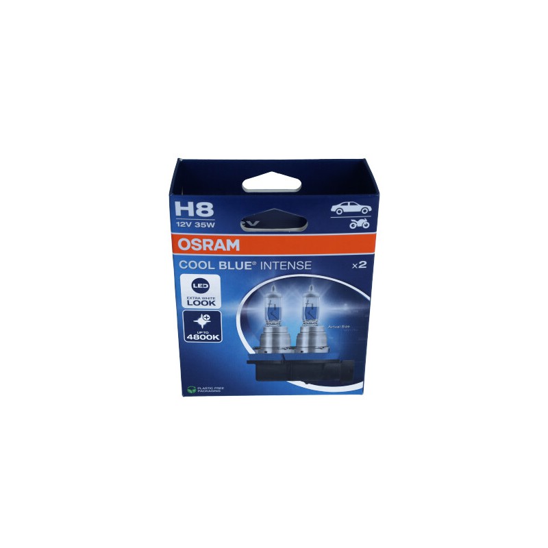 ŻARÓWKA 12V H8 35W PGJ19-1 /COOL BLUE IN TENSE/ /KPL.2SZT./ ECO