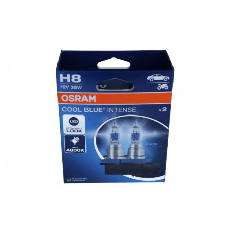ŻARÓWKA 12V H8 35W PGJ19-1 /COOL BLUE IN TENSE/ /KPL.2SZT./ ECO