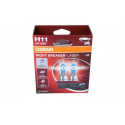 ŻARÓWKA 12V H11 55W PGJ19-2 /NIGHT BREAK ER LASER/ /KPL.2SZT./ ECO