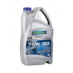 Olej MTF LS (4L) SAE 75W90 (limited slip (LS))  API GL-5  GL-5 LS  GM 1940058  GM 88862624  ZF-05C  ZF-05D