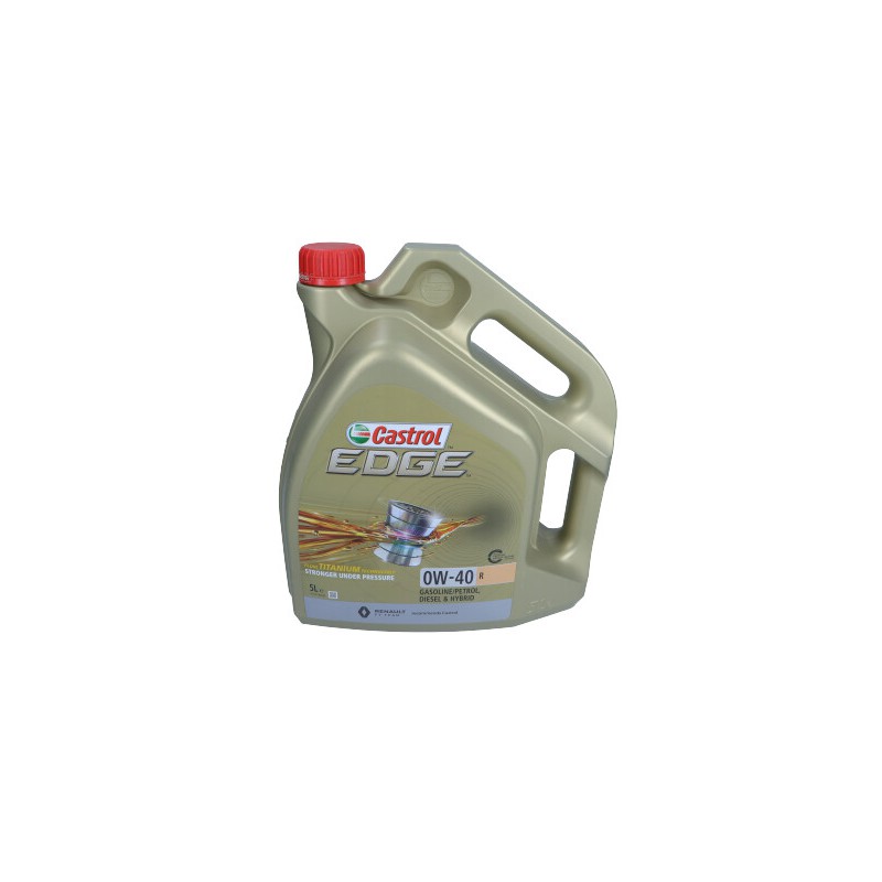 OLEJ CASTROL 0W40 5L EDGE R TITANIUM / RN17 RSA