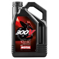 OLEJ MOTUL 10W40 4L 300V 4T FL / MOTOCYKLE