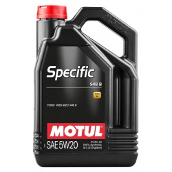 Olej silnikowy SPECIFIC (5L) SAE 5W20  API SN  ACEA C5  FORD WSS-M2C948-B  JAGUAR JTJLR 03.5004  LAND ROVER STJLR 03.5004
