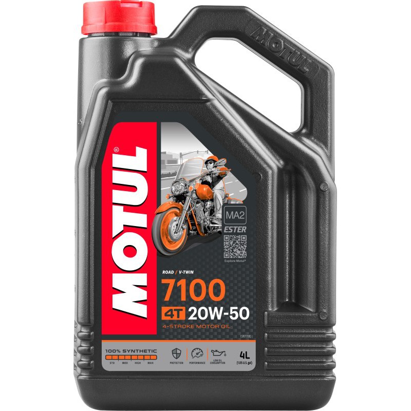 OLEJ MOTUL 20W50 4L 7100 4T / MOTOCYKLE