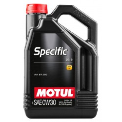 Olej silnikowy SPECIFIC (5L) SAE 0W30   ACEA C2  CITROEN B71 2312  PEUGEOT B71 2312