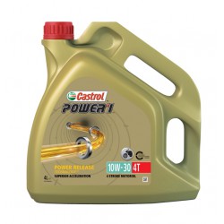 Olej do silników 4T 4T CASTROL Power 1 Racing SAE 10W30 4l SN JASO MA-2 Syntetyczny