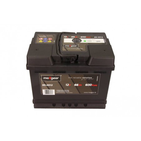 AKUMULATOR 12V 66AH/600A L- 242X175X190 Z OCZKIEM KONTROLNYM