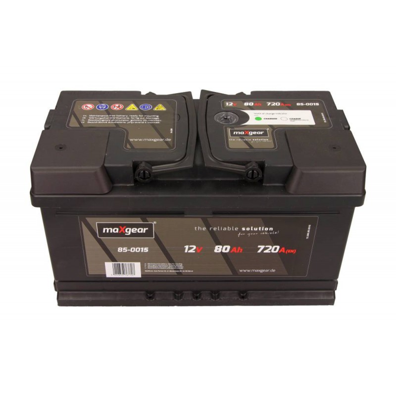 AKUMULATOR 12V 80AH/720A L- 315X175X175 Z OCZKIEM KONTROLNYM