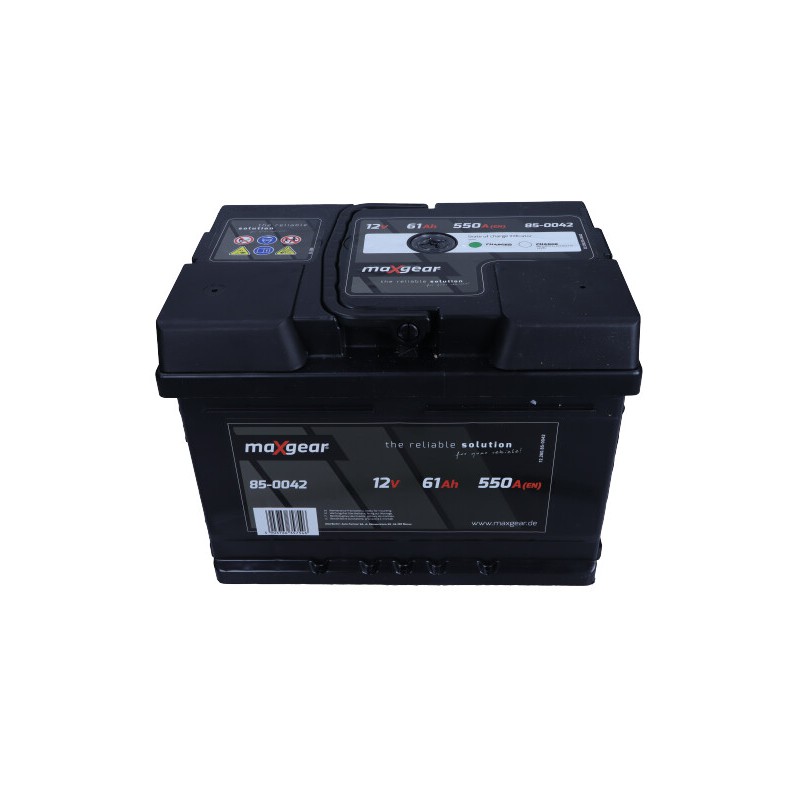 AKUMULATOR 12V 61AH/550A L- 242X175X175 Z OCZKIEM KONTROLNYM