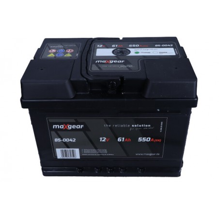 AKUMULATOR 12V 61AH/550A L- 242X175X175 Z OCZKIEM KONTROLNYM
