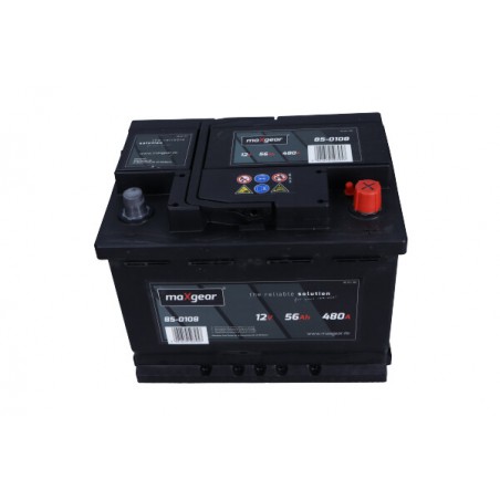 AKUMULATOR 12V 56AH/480A L- 242X175X190 DŁ./SZER./WYS.