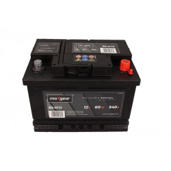 AKUMULATOR 12V 60AH/540A L- 242X175X175 DŁ./SZER./WYS