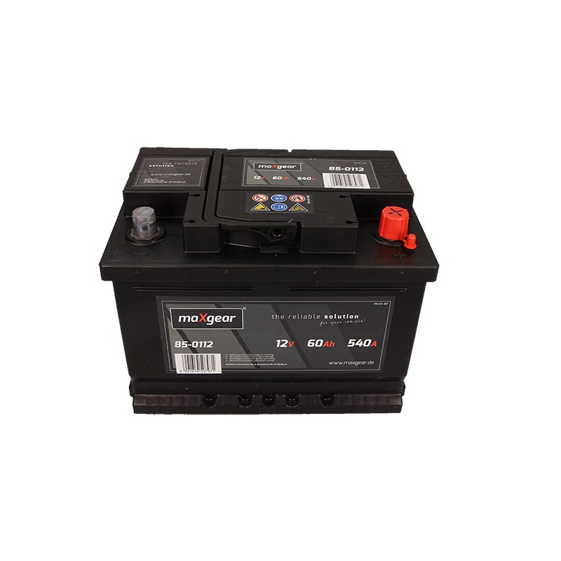 AKUMULATOR 12V 60AH/540A L- 242X175X175 DŁ./SZER./WYS
