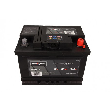 AKUMULATOR 12V 60AH/540A L- 242X175X175 DŁ./SZER./WYS