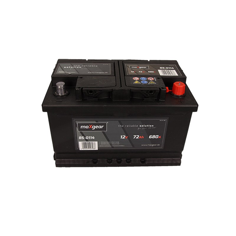 AKUMULATOR 12V 72AH/680A L- 278X175X175 DŁ./SZER./WYS