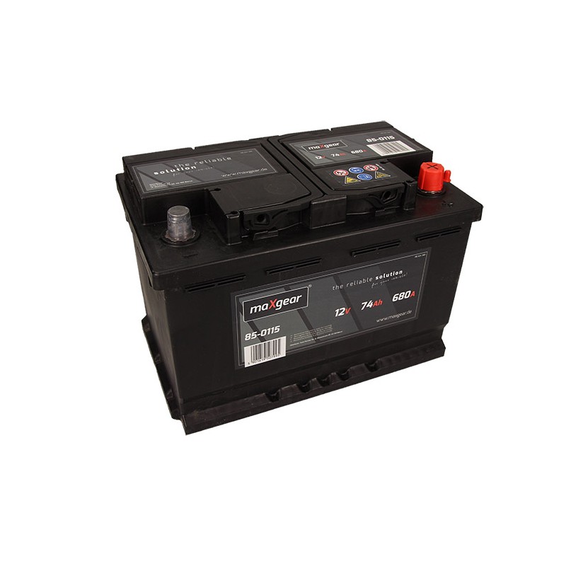 AKUMULATOR 12V 74AH/680A L- 278X175X190 DŁ./SZER./WYS