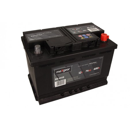 AKUMULATOR 12V 74AH/680A L- 278X175X190 DŁ./SZER./WYS