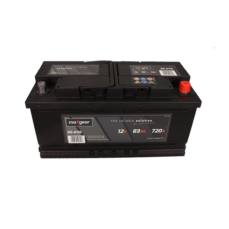 AKUMULATOR 12V 83AH/720A L- 353X175X175 DŁ./SZER./WYS