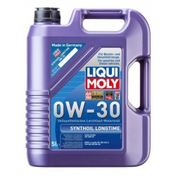 Olej silnikowy Synthoil Longtime (5L) SAE 0W30  API CF  SM  ACEA A3  B4  BMW LL-98  MB 229.3  VW 502.00  VW 505.00