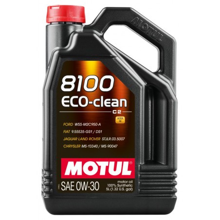 Olej silnikowy 8100 (5L) SAE 0W30  API SN  ACEA C2  CHRYSLER MS-13340  CHRYSLER MS-90047  FIAT 9.55535-DS1  FIAT 9.55535-GS1  