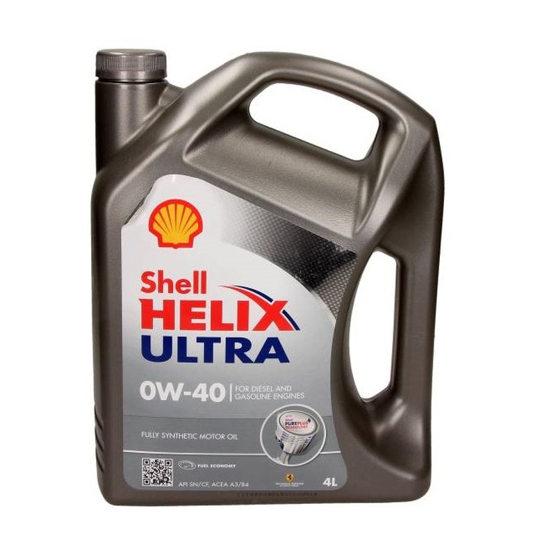 OLEJ SHELL 0W40 4L HELIX ULTRA / A3/B4 / SN PLUS / 502.00 505.00 / 229.5 226.5 / RN0710