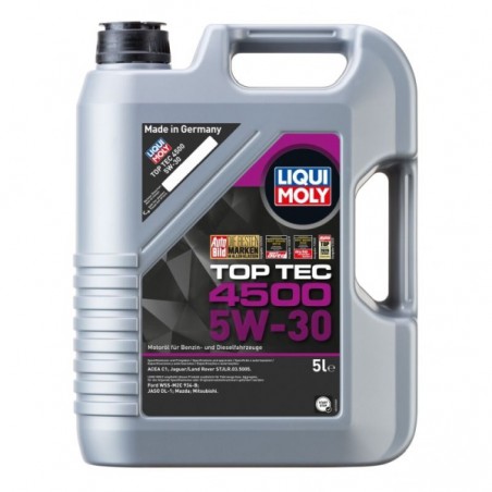 Olej silnikowy TopTec 4500 (5L) SAE 5W30   ACEA C1  FORD WSS-M2C934-B