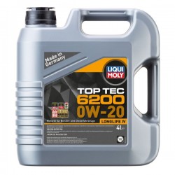 OLEJ LIQUI MOLY 0W20 4L TOP TEC 6200 / 508.00 509.00