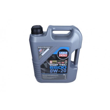 OLEJ LIQUI MOLY 0W20 5L TOP TEC 6600 SP / C5 / GF-6A / LL-17 FE+ / STJLR.03.5006 / MB229.71 / OV0401547