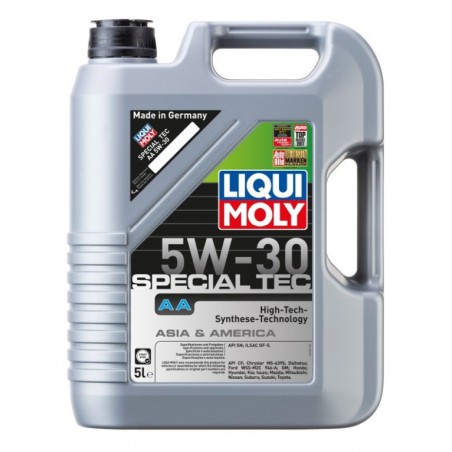 OLEJ LIQUI MOLY 5W30 5L SPECIAL TEC AA / A5/B5 / M2C 913D / STJLR.03.5003 / 9.55535-G1 / ASIA AMERICA
