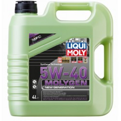 OLEJ LIQUI MOLY 5W40 4L MOLYGEN A3/B4 / SN / LL01 / 9.55535-H2/N2/Z2 / 229.5 / GM-LL-B-025 / A40 / RN0710 / 502.00 505.00