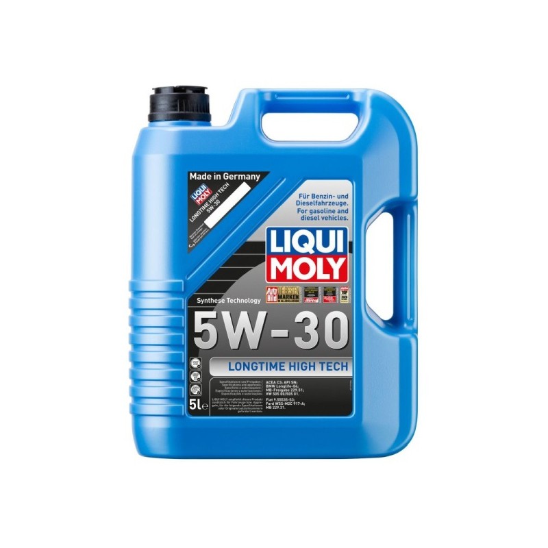 OLEJ LIQUI MOLY 5W30 5L LONGTIME HIGH TECH DPF / 229.51 / 502.00 505.00 505.01