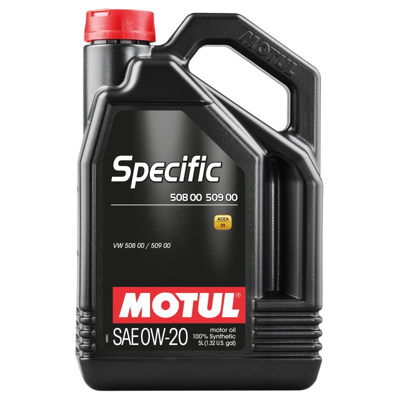 Olej silnikowy SPECIFIC (5L) SAE 0W20 (DPF)  ACEA A1  B1  C5  PORSCHE C20  VW 508.00  VW 509.00
