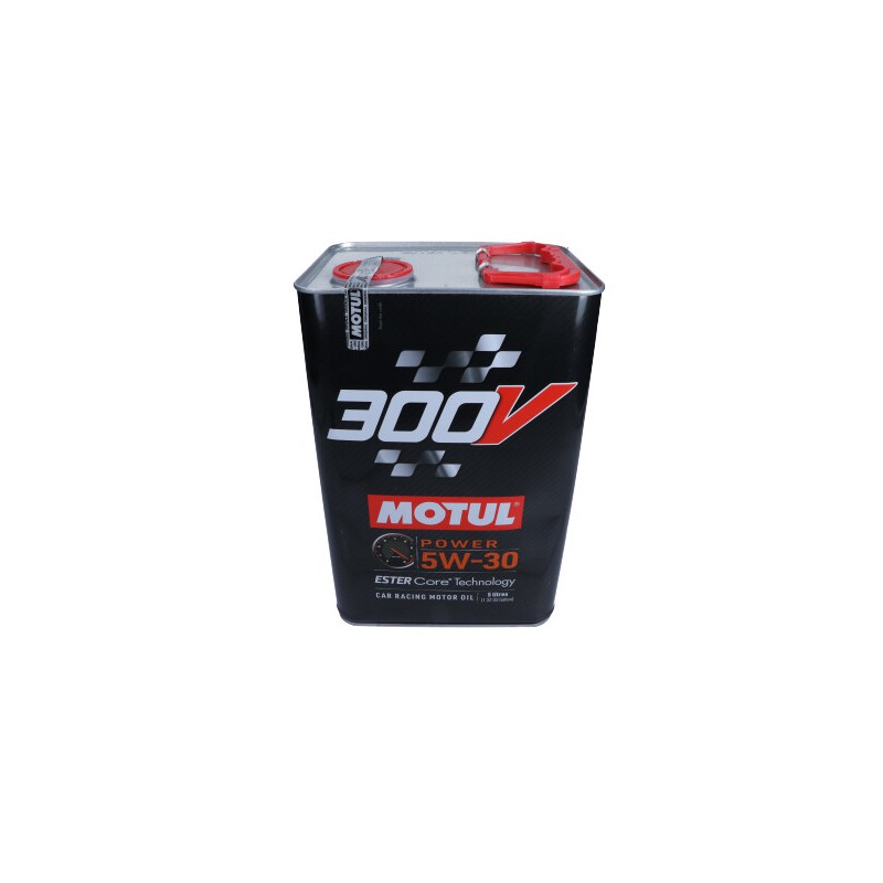 Olej silnikowy MOTUL 300V POWER SAE 5W30   5 l   do doładowanych lub wolnossących 4-suwowych silników benzynowych i wysokopręż