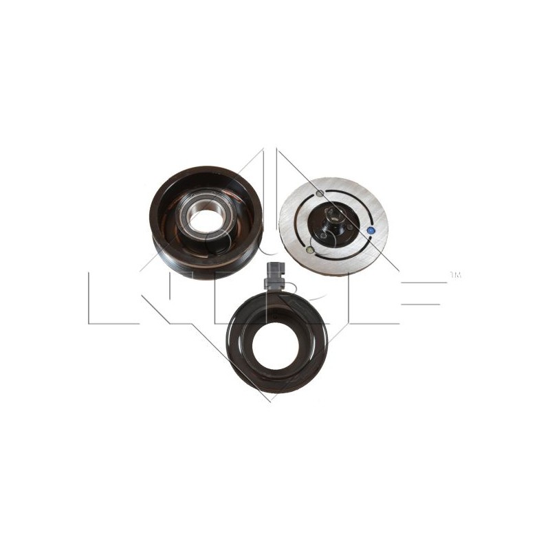 SPRZĘGŁO KOMPRESORA KLIMATYZACJI VISTEON VS16/18 5PK/117MM 12V FORD FOCUS  05-
