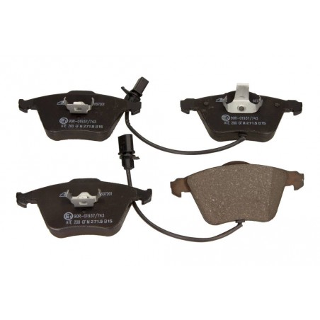Klocek hamulcowy kpl. przód pasuje do: AUDI A4 B6, A4 B7, A6 ALLROAD C6, A6 C6, A8 D3  SEAT EXEO, EXEO ST 1.6-6.0 11.00-05.13