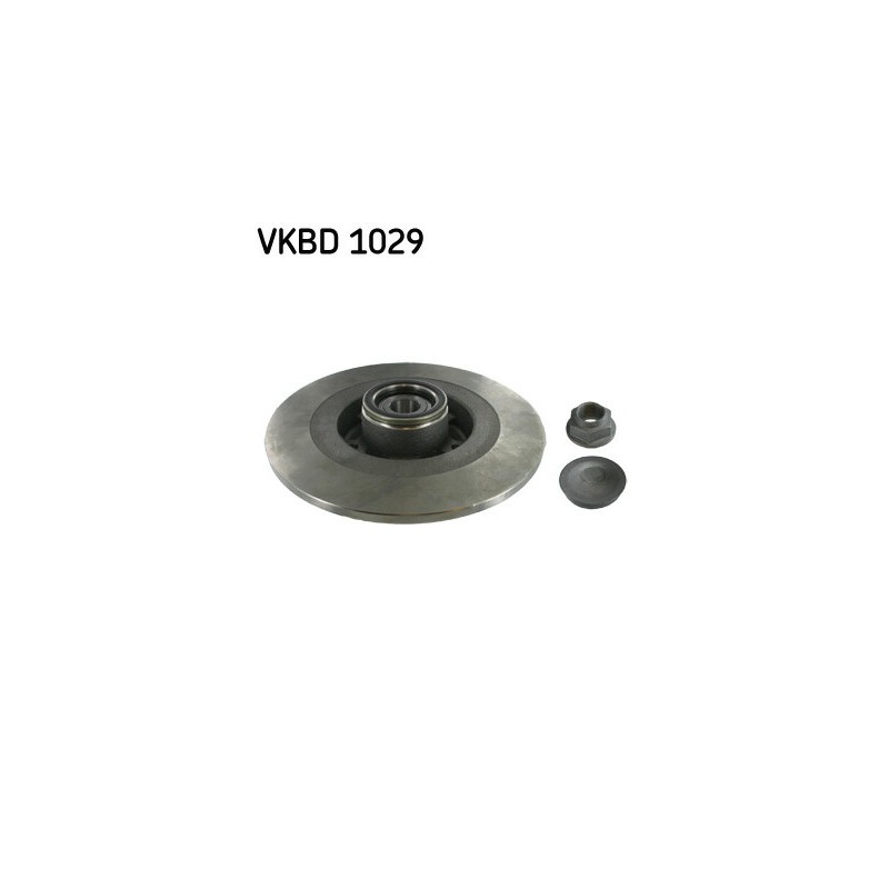 TARCZA HAM. RENAULT T. SCENIC 1,2-2,0 09- Z ŁOŻYSKIEM ABS