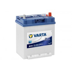 Akumulator VARTA 12V 40Ah/330A BLUE DYNAMIC (P+ 3) 187x140x227 B01 - stopka o wysokości 10,5 mm (rozruchowy)