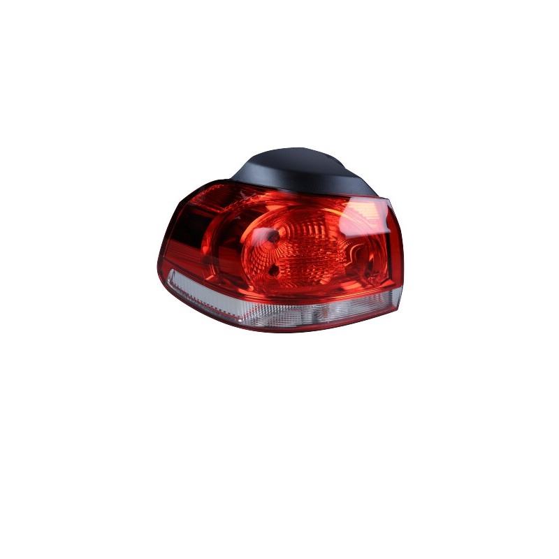 Lampa tył L (część zewnętrzna, W16W/WY21W, kolor szkła biały/czerwony) pasuje do: VW GOLF VI 10.08-11.13