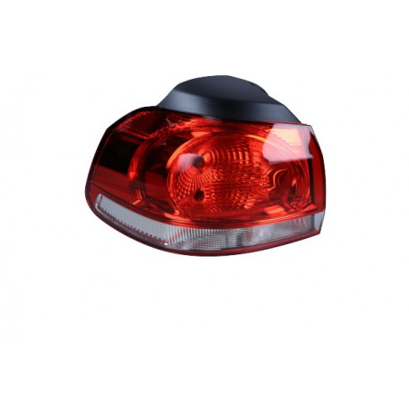 Lampa tył L (część zewnętrzna, W16W/WY21W, kolor szkła biały/czerwony) pasuje do: VW GOLF VI 10.08-11.13