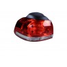 Lampa tył L (część zewnętrzna, W16W/WY21W, kolor szkła biały/czerwony) pasuje do: VW GOLF VI 10.08-11.13