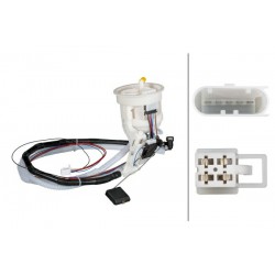 Elektryczna pompa paliwa (moduł) pasuje do: MERCEDES CLS (C219), E T-MODEL (S211), E (W211) 1.8-5.0 03.02-12.10