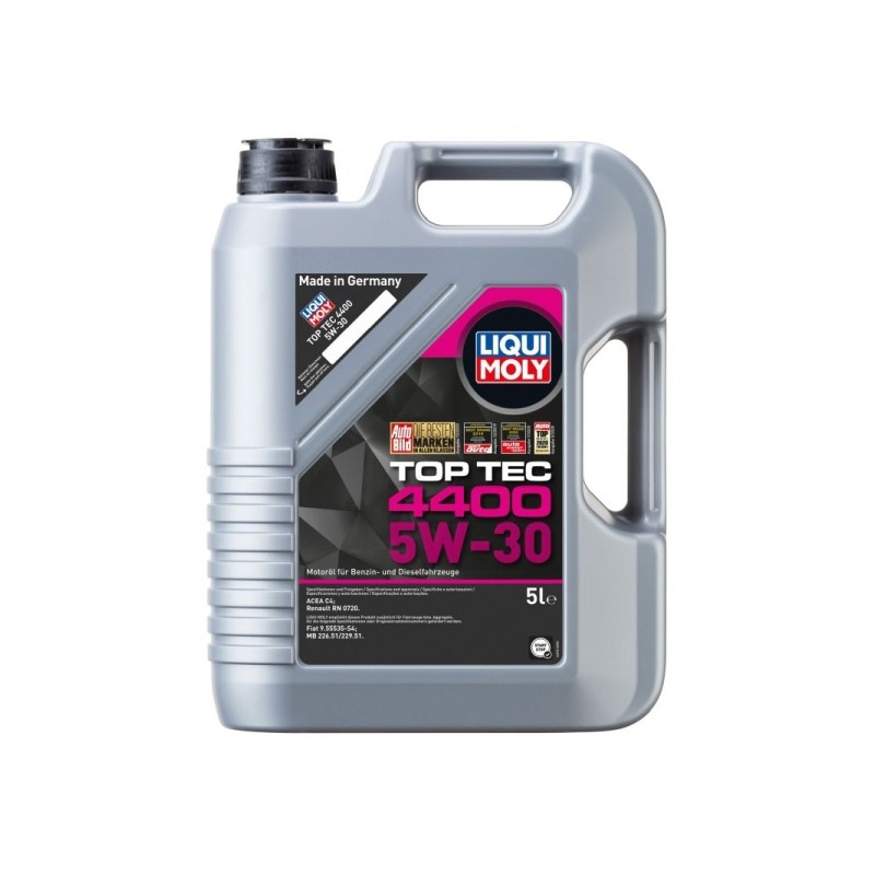 Olej silnikowy TopTec 4400 (5L) SAE 5W30   ACEA C4  MB 226.51  MB 229.51  RENAULT RN 0720